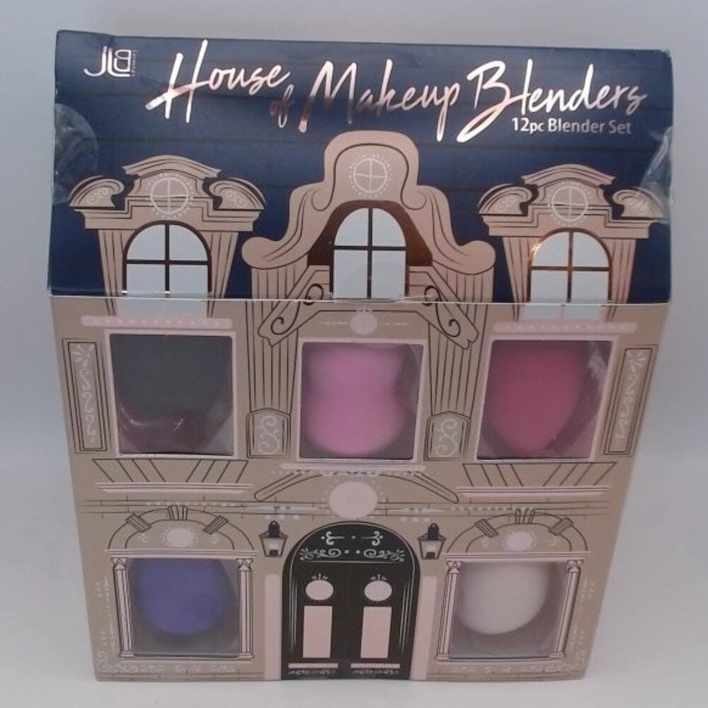 JLB House of Makeup‎ Blenders – 12-Piece Makeup Sponge Set (NEW)